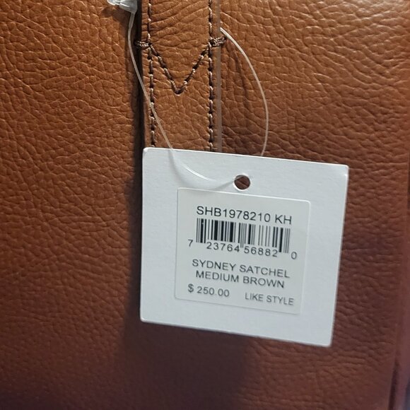 Fossil Sydney Satchel Medium Brown - Picture 6 of 9